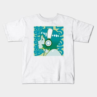 Daydreaming Evening - 80s Anime Aesthetic Kids T-Shirt